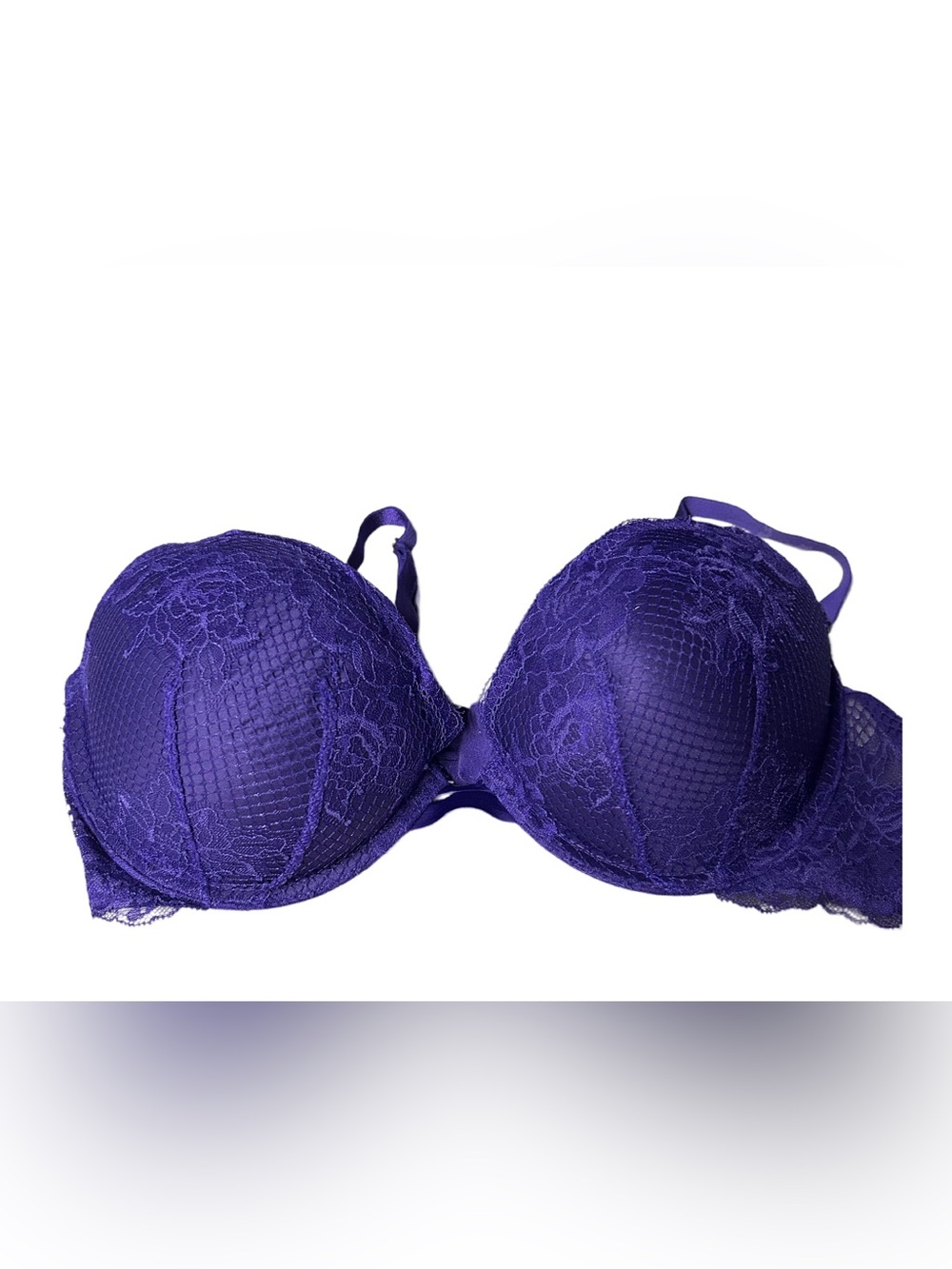 Victorias Secret Purple Lace Underwire Bra